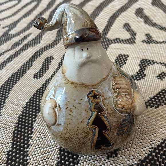 🆕Norwegian Pottery Ceramic Santa Candleholder - Picture 3 of 14
